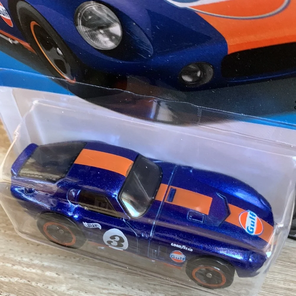 Hot Wheels Shelby Cobra Daytona Coupe Blue Race Car Gulf Hotwheels Racing New